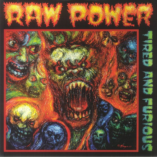 Tired & Furious - Translucent Green Vinyl LP vinyl record cover
