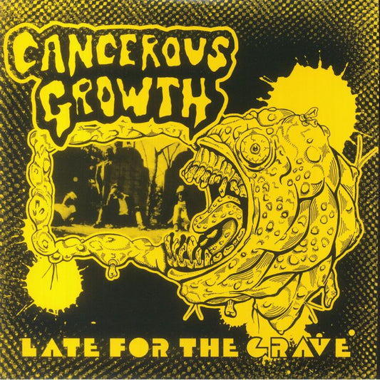 Late For The Grave - Limited Edition Gold Vinyl LP vinyl record cover