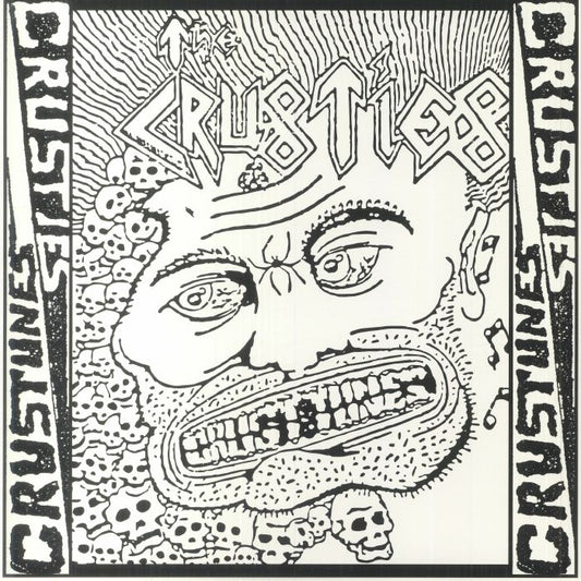 Crustunes - Limited Edition Red Vinyl LP vinyl record cover