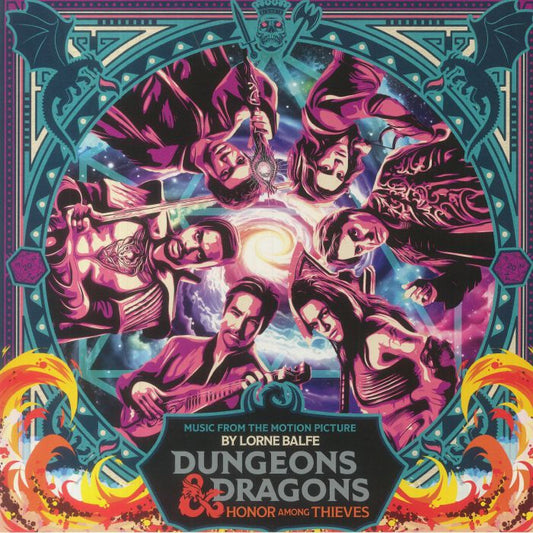 Dungeons & Dragons: Honor Among Thieves (Soundtrack) - Pink Splattered Vinyl 2xLP vinyl record cover