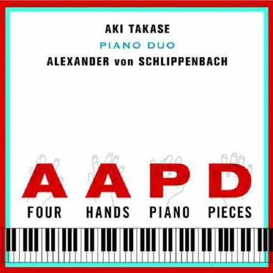 Four Hands Piano Pieces - Vinyl LP vinyl record cover