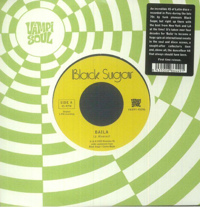 Baila - Vinyl Single vinyl record cover