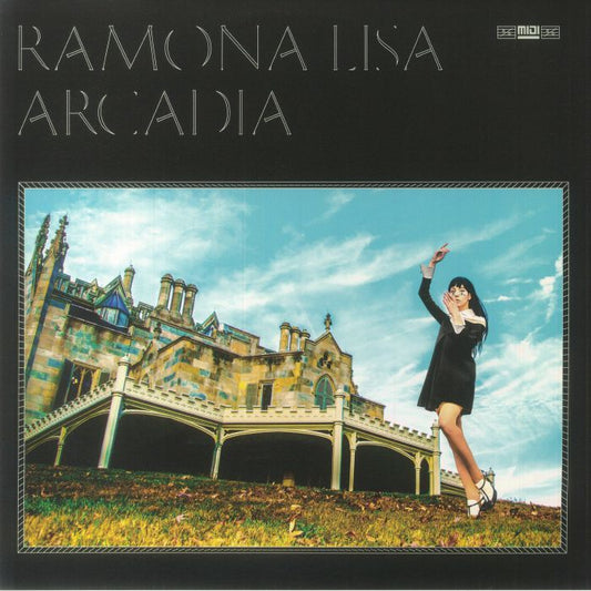 Arcadia - Sea Blue Vinyl LP vinyl record cover
