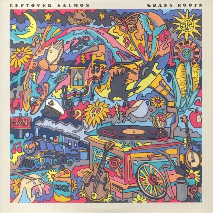Grass Roots - Salmon Pink Vinyl LP vinyl record cover