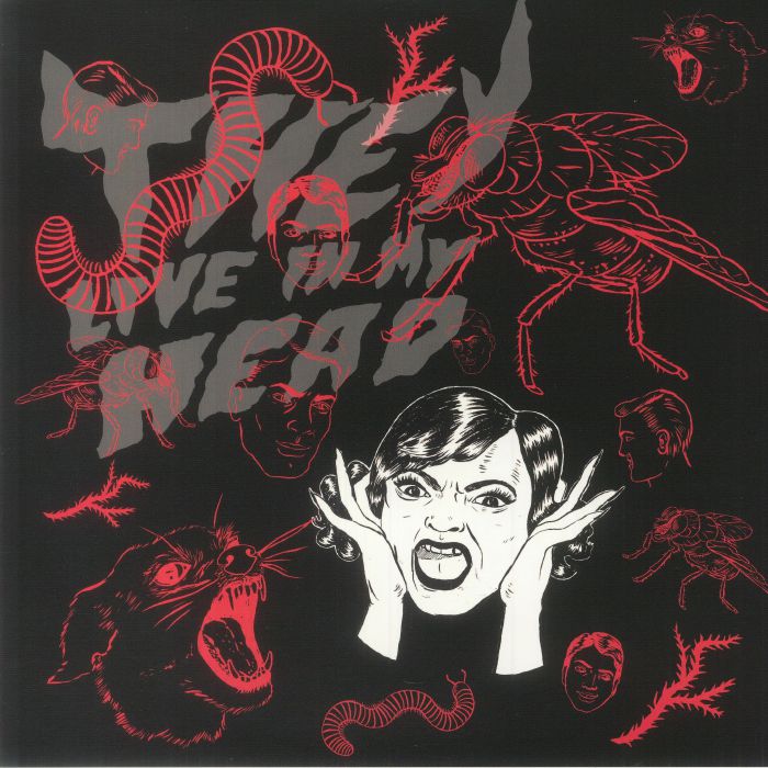 They Live In My Head - Vinyl LP vinyl record cover