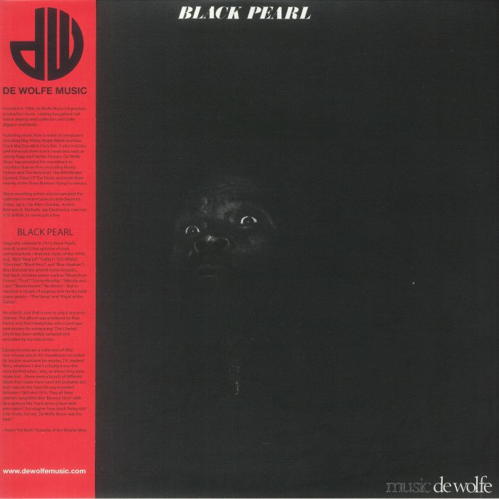 Black Pearl - Limited Edition Black & White Vinyl LP vinyl record cover