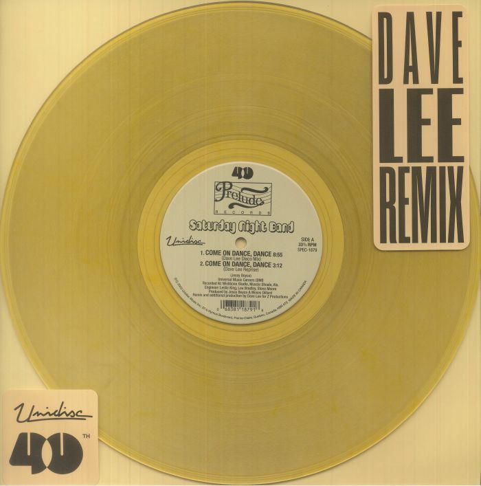 Come On Dance Dance - Vinyl Single vinyl record cover