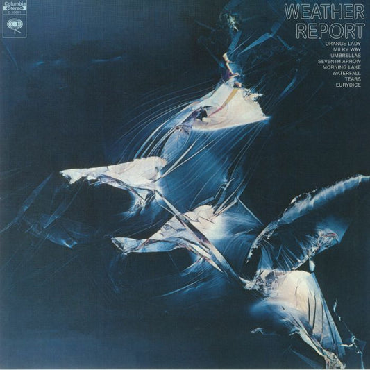 Weather Report - Blue Vinyl LP vinyl record cover