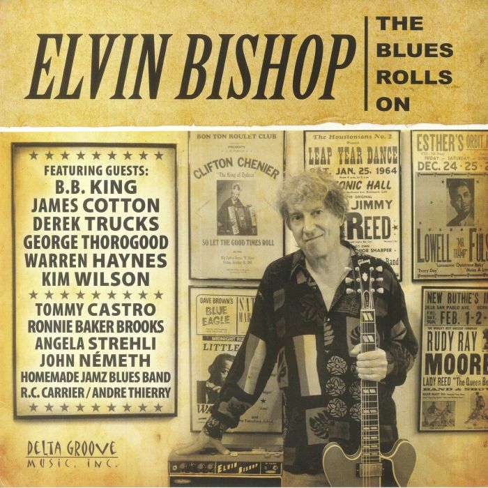 The Blues Rolls On - Vinyl LP vinyl record cover