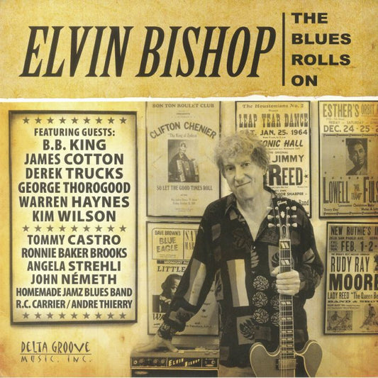 The Blues Rolls On - Vinyl LP vinyl record cover