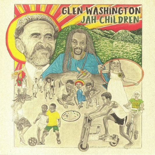 Jah Children - Vinyl LP vinyl record cover