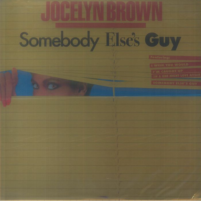 Somebody Else's Guy - Coloured Swirls Vinyl LP vinyl record cover