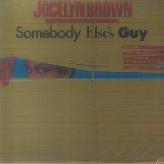 Somebody Else's Guy - Coloured Swirls Vinyl LP vinyl record cover