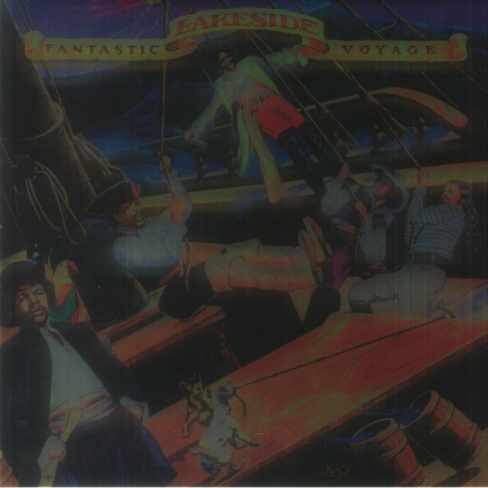 Fantastic Voyage - Blue & Green Swirl Vinyl LP vinyl record cover