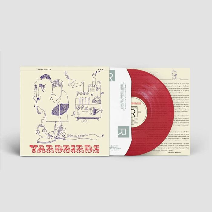 Roger The Engineer - Half-Speed Remastered Red Vinyl LP vinyl record cover