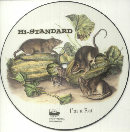 I'm A Rat - Limited Edition Picture Disc Vinyl Single vinyl record cover