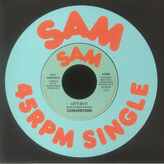 Let's Do It - Vinyl Single vinyl record cover