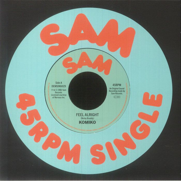 Feel Alright - Vinyl Single vinyl record cover