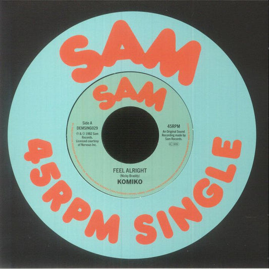 Feel Alright - Vinyl Single vinyl record cover