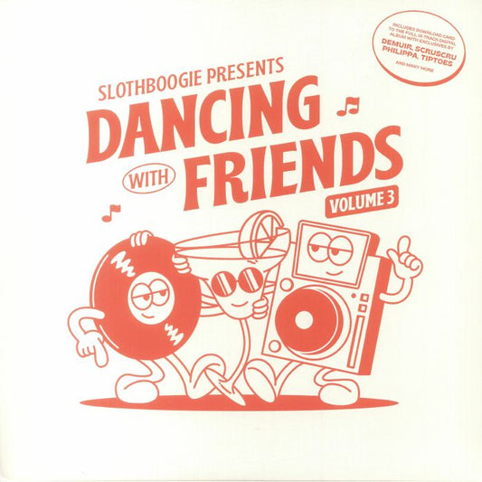 Dancing With Friends Volume 3 - Orange Vinyl 2xLP vinyl record cover