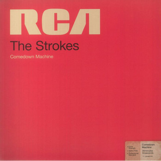 Comedown Machine - Limited Edition Yellow & Red Marbled Vinyl LP vinyl record cover