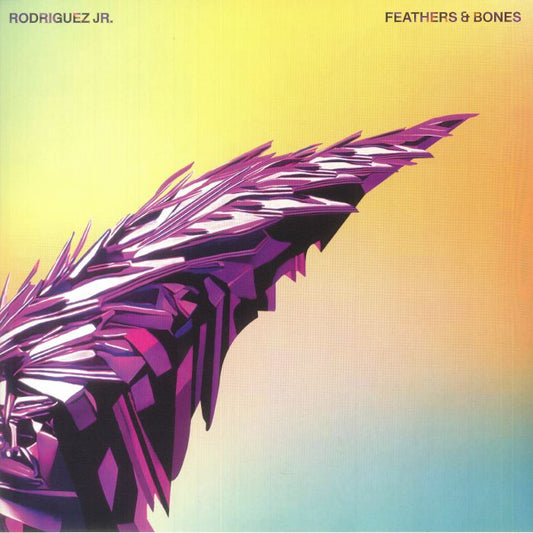 Feathers & Bones - Translucent Aqua Vinyl 2xLP vinyl record cover