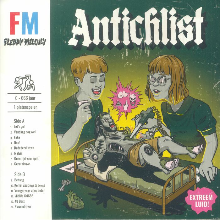 Antichlist - Yellow Vinyl LP vinyl record cover