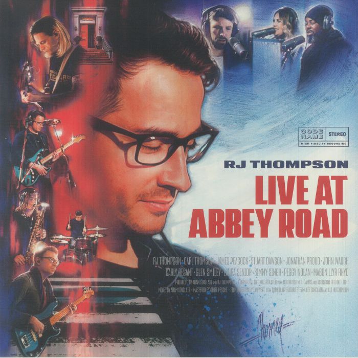 Live At Abbey Road - Blue Vinyl LP vinyl record cover