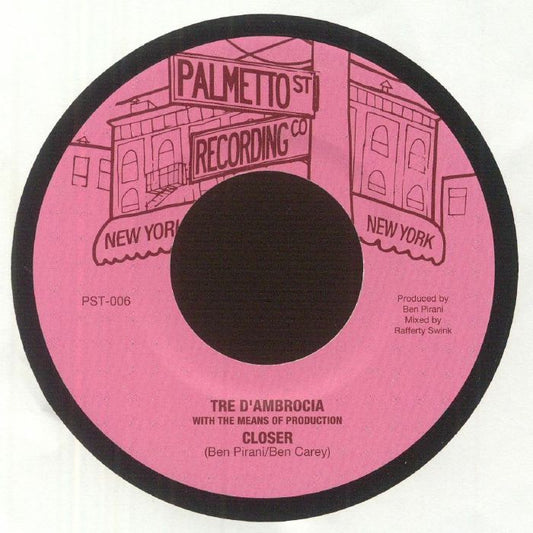 Closer - Vinyl Single vinyl record cover