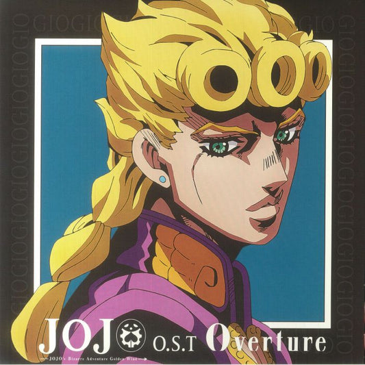 Jojo's Bizarre Adventure: Golden Wind Vol 1: Overture - Limited Edition Yellow & Orange Vinyl 2xLP vinyl record cover