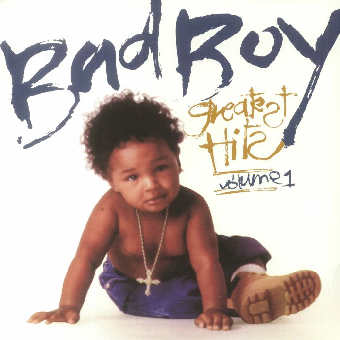 Bad Boy Greatest Hits Vol 1 - Black & White Vinyl 2xLP vinyl record cover