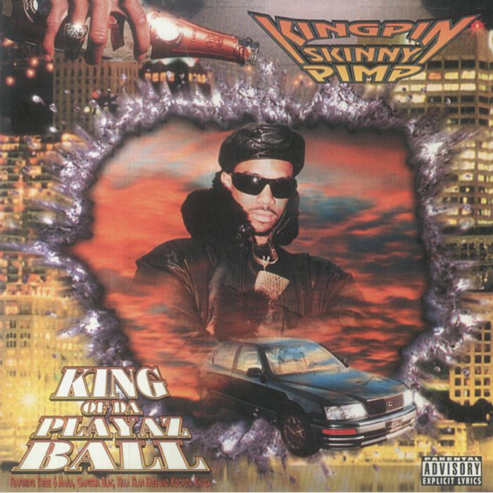 King Of Da Playaz Ball - Orange Crush Vinyl 2xLP vinyl record cover