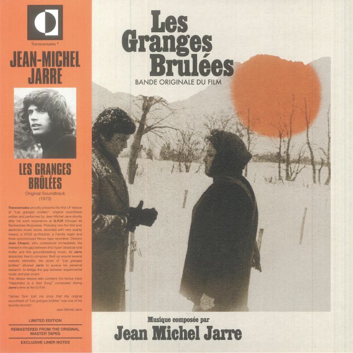 Les Granges Brulees (Soundtrack) - Remastered Vinyl LP vinyl record cover
