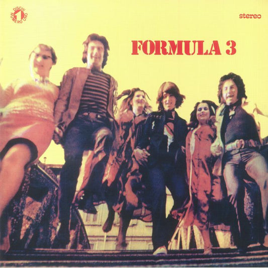Formula 3 - Orange Vinyl LP vinyl record cover