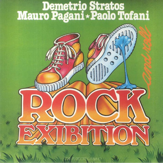 Rock & Roll Exibition - Limited Edition Orange Vinyl LP vinyl record cover