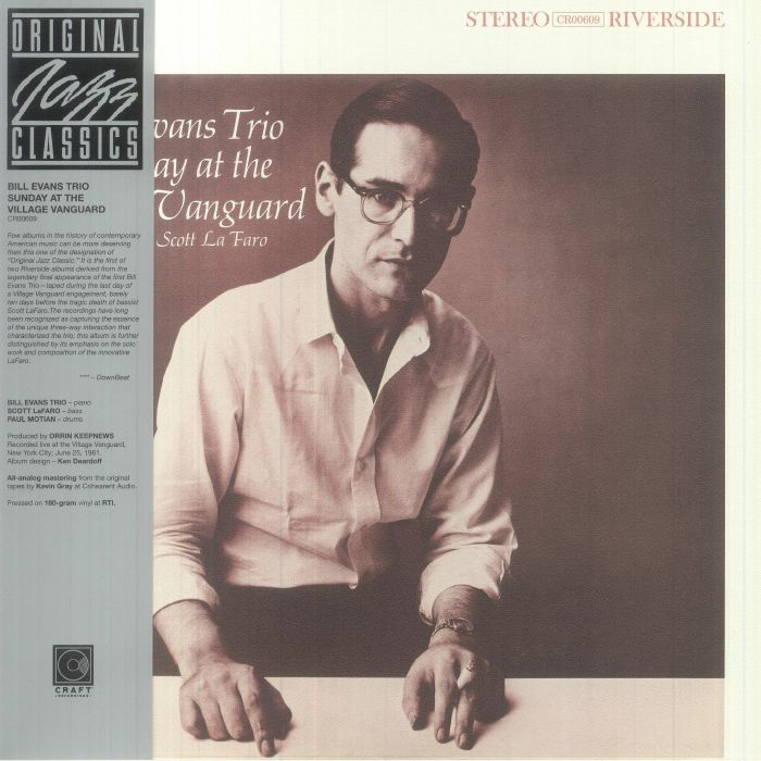 Sunday At The Village Vanguard - Vinyl LP With Obi Strip vinyl record cover