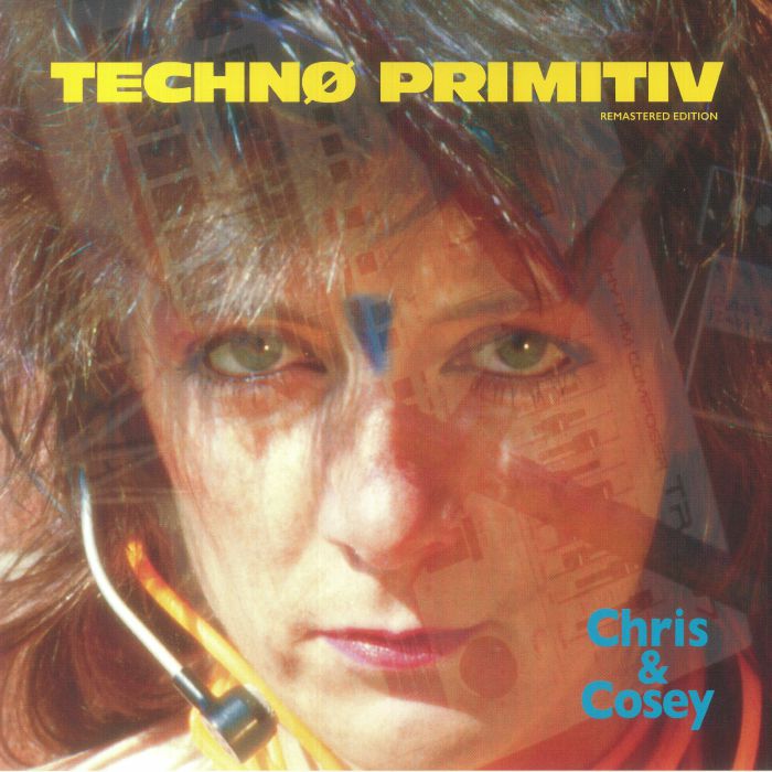 Techno Primitiv - Remastered Limited Edition Blue Vinyl LP vinyl record cover