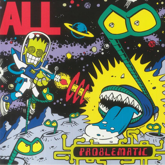 Problematic - Limited Edition Neon Yellow Vinyl LP vinyl record cover