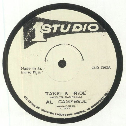 Take A Ride - Limited Edition Vinyl Single vinyl record cover