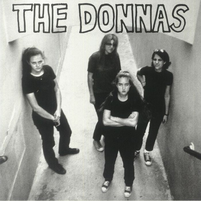 The Donnas - Natural And Black Swirl Vinyl LP vinyl record cover