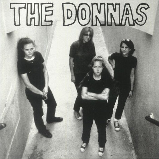 The Donnas - Natural And Black Swirl Vinyl LP vinyl record cover