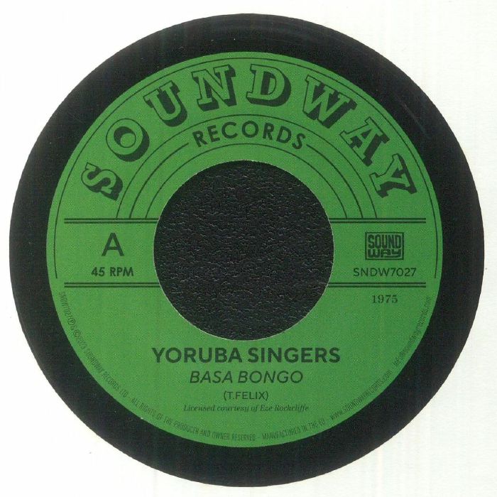 Basa Bongo - Vinyl Single vinyl record cover