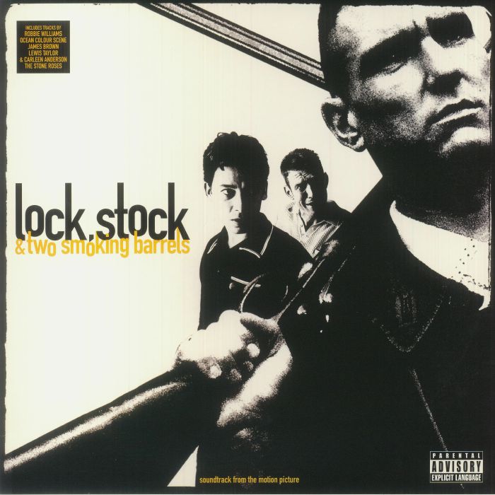 Lock Stock & Two Smoking Barrels (Soundtrack) (25th Anniversary Edition) - Limited Edition Red Vinyl 2xLP vinyl record cover