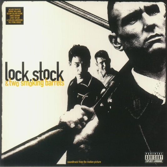 Lock Stock & Two Smoking Barrels (Soundtrack) (25th Anniversary Edition) - Limited Edition Red Vinyl 2xLP vinyl record cover