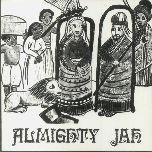 Almighty Jah - Reissue Vinyl LP vinyl record cover