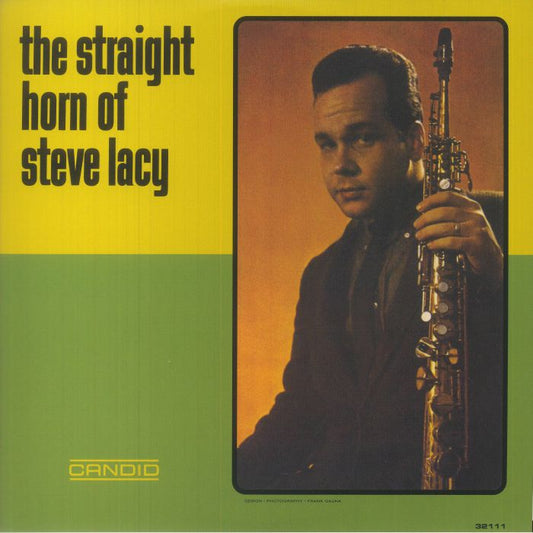 The Straight Horn Of Steve Lacy - Vinyl LP vinyl record cover