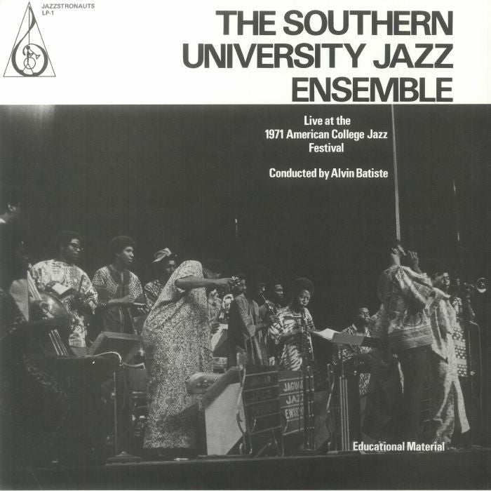 Live At The 1971 American College Jazz Festival - Vinyl LP vinyl record cover