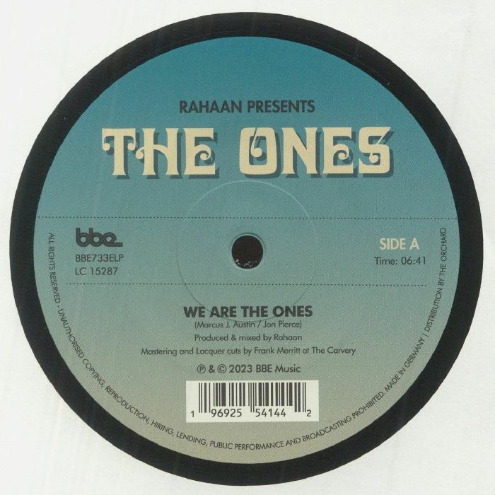 We Are The Ones - Vinyl EP vinyl record cover