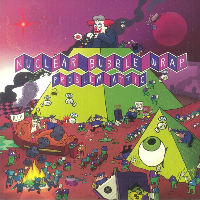 Problem Attic - Limited Edition Green Vinyl LP vinyl record cover