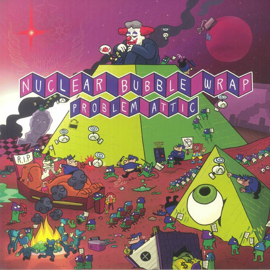 Problem Attic - Limited Edition Green Vinyl LP vinyl record cover